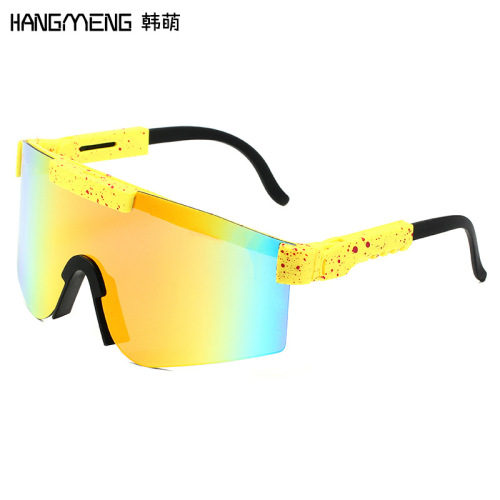 2022 new colorful cycling glasses polarized sunglasses men‘s outdoor sports goggles cycling bicycle glass cross-border