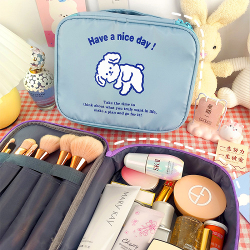 Bear Cosmetic Bag Portable Toiletry Bag Storage Bag Multifunctional Travel Cosmetic Bag