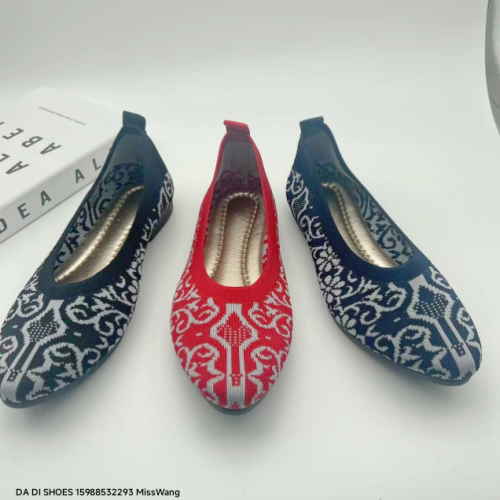 foreign trade custom flying woven women‘s shoes @ any color can be customized