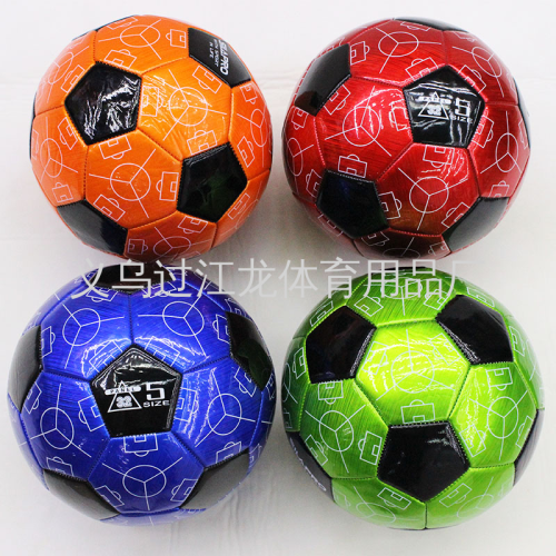 factory production customized high quality football no. 2 no. 3 no. 4 no. 5 spot pu primary and secondary school students competition special hot models