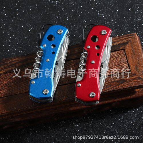 factory direct supply eagle claw c8k series stainless steel swiss army knife folding fruit knife outdoor multi-combination tool knife