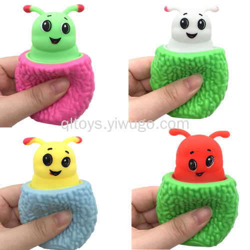 Factory Direct Squeeze Caterpillar Vent Cup Squeeze Squirrel Cup