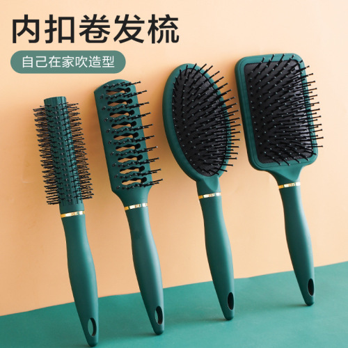 curly hair comb air cushion massage comb household internet celebrity style hair roll comb male massage airbag large plate comb female
