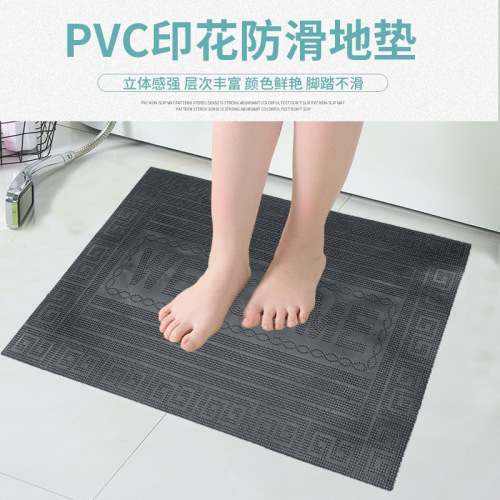 red sun carpet wholesale kitchen floor mat bedroom bathroom non-slip wear-resistant floor mat household door mat square carpet