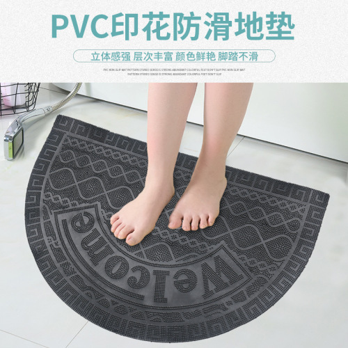 Entrance Door Mat Doormat and Foot Mat Household Non-Slip Mat Custom Carpet Integrated Soft Massage Mat
