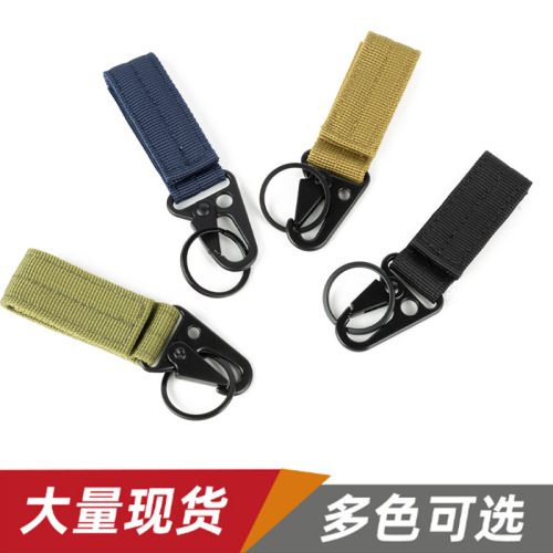 eagle mouth outdoor tactical belt buckle belt keychain webbing mountaineering multi-function hanging buckle factory spot wholesale
