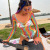 Dan na shu New Rainbow Series Line Sexy Lingerie Hollow out Fishnet Clothes Jumpsuit Long-Sleeve Suit