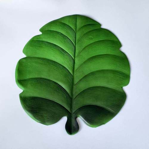 fairy taro leaf simulation eva mat dinner mat