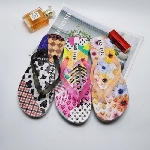 foreign trade orders flip flops women‘s summer non-slip outer wear flip-flops all-matching slippers export wholesale