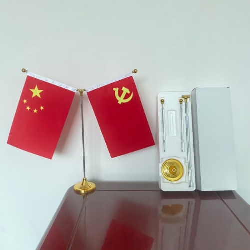 chinese flag table flag