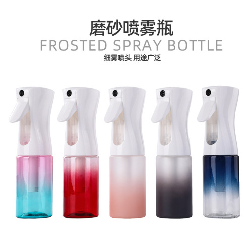 Mini-Portable Frosted Sterilizing Bottle Gardening Fine Sprays Sprinkling Can Household Gradient Spray Bottle Salon Spray Bottle 150ml