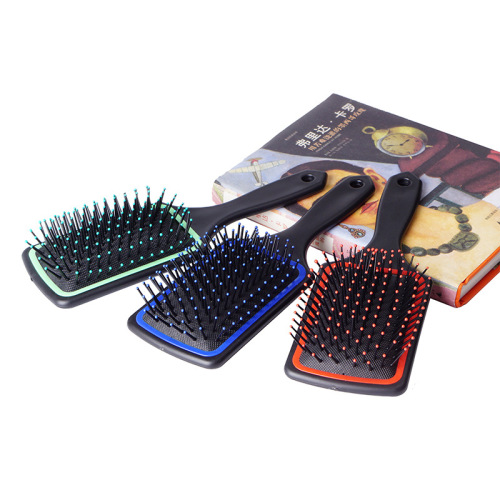 abstinence Style Square Air Bag Comb Air Cushion Massage Straight Hair Large Plate Comb Wide Tooth Lady Curly Hair Air Modeling Comb Small