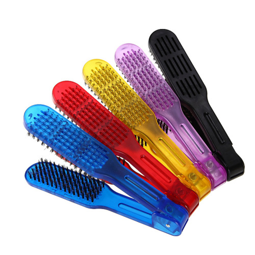 play beauty candy color series pig bristle straight comb home salon straight hair clamp comb hair care straight hair hairdressing