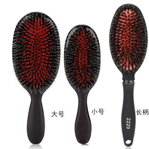 play beauty wig comb large plate bristle massage comb airbag comb health care hair comb red skin comb hair comb hair comb