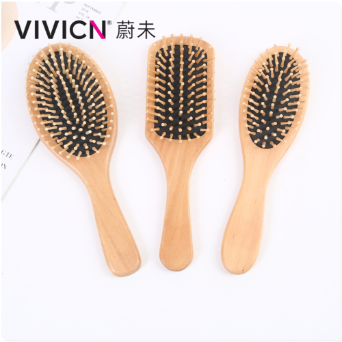 [Weiwei] Air Cushion Comb Airbag Massage Comb Scalp Head Anti-Static Anti-Hair Loss Male and Female Long Hair Wooden Comb