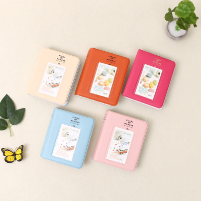 Manufacturers Supply Korean Mini Polaroid DIY Coating Photo Album Studio Insert 3-Inch Photo Storage Book