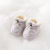 22 Autumn and Winter New Holland Velvet Waterproof Baby Cotton Shoes Drawstring Thickened Laser Newborn Shoes Children's Windproof Shoes