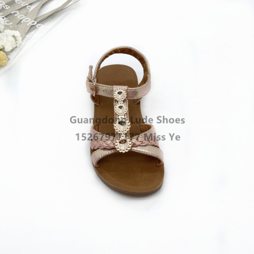 Summer New Sandals Children‘s Shoes Cute Princess Style Lightweight Comfortable Outerwear Casual Versatile Guangzhou Women‘s Shoes Craft Shoes 