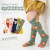 2022 Autumn and Winter New Children's Socks Korean Style Straight Board Socks No Heel Average Size Baby Socks Long Tube Girl Socks