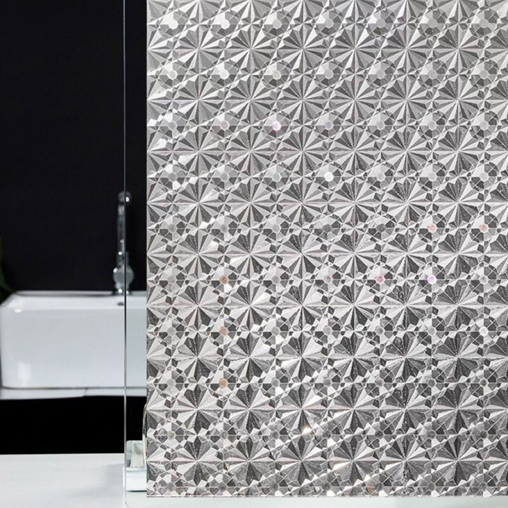 3D 静电免胶阳台窗户磨砂玻璃贴膜透光不透明窗贴详情7