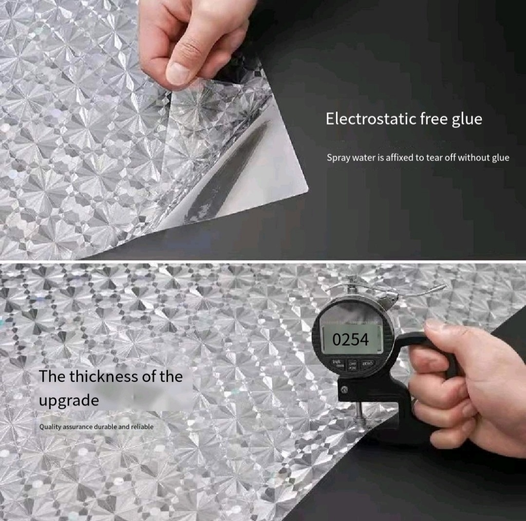 3D 静电免胶阳台窗户磨砂玻璃贴膜透光不透明窗贴详情1