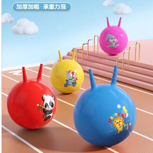 45cm Manufacturers Supply Claw Ball Horn Massage Ball Ball Knob Children Jumping Ball