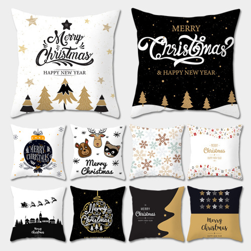 Merry Christmas Christmas Pillowcase Wish EBay Amazon
