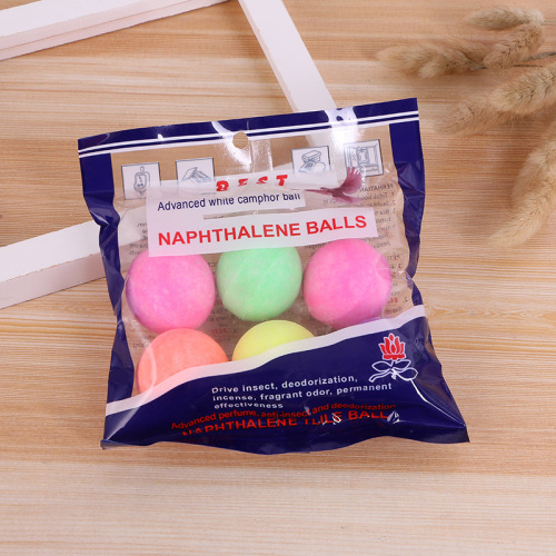 Supply Bags 6 Color Camphor Balls Home Moth Deodorant Ball Wholesale 