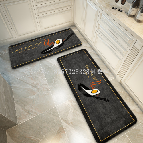 qiansi home mat carpet diatom mud toilet entry absorbent kitchen bathroom door mat absorbent and oil proof