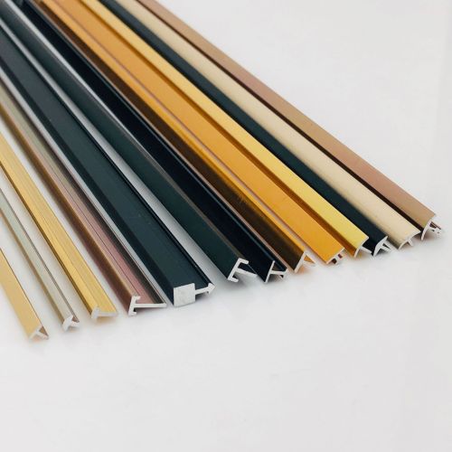 aluminum alloy t-shaped strip embedded t-shaped metal strip decorative blank holding groove t-shaped layering background wall decorative t-line