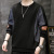 Long-Sleeved T-shirt Men's Autumn and Winter Fleece-Lined Thickened Casual Bottoming Shirt Men's Korean-Style Loose Ins Sweaters Menswear Fashion Wholesale