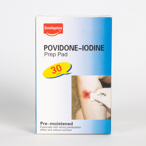 30 disposable iodine wipes for export only