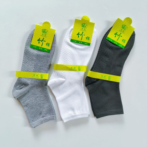 Autumn and Winter Men‘s and Women‘s Mid-Calf Socks Solid Color Massage Bottom Breathable Sweat-Absorbent Sports Casual Cotton Socks Supply Wholesale