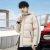 Coat Men's Clothing 2022 Winter plus Size Two Bars Cotton-Padded Coat Men's Thickened Padded Jacket Bread Coat Warm Hooded Clothes
