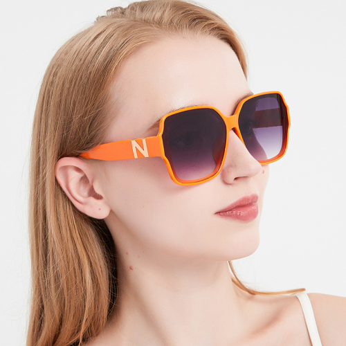square wide leg sunglasses european and american fashionable large frame retro sunglasses personalized simple street shot sunglasses
