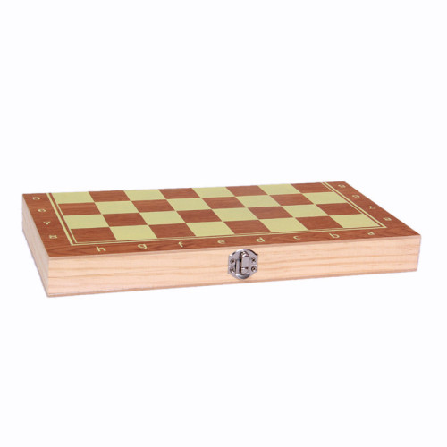 factory direct sales european and american hot-selling high-end stickers chess wooden folding chess