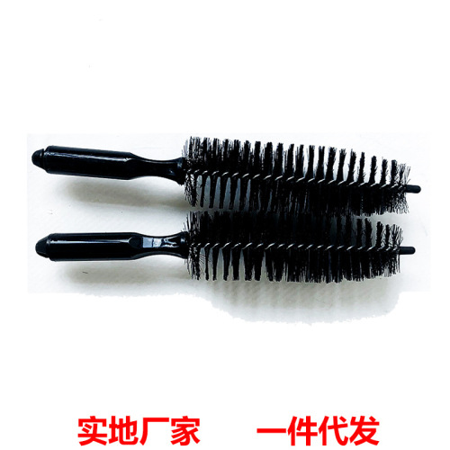 Car Washing Tools Car Tire Brush for Wheel Hubs Brush Cleaning Cleaning Products Tools Steel Ring Brush Small Black Brush