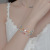 S925 Silver Colors Bracelet Korean Style Fresh Sweet Girly Colorful Beads Clouds Hand Jewelry