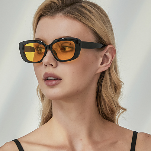 european and american square retro sunglasses wholesale new uv-proof sun glasses female sunglasses 5640
