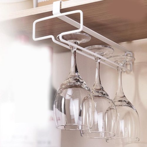 iron cabinet wine glass drain rack hanging rack goblet storage rack kitchen bar tools
