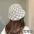 Autumn and Winter New Knitted Hat Sleeve Cap Korean Style Hat Woolen Cap Wool Cap Children's Handmade Hat Fashion Hat Rabbit Fur Hat