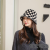 Autumn and Winter New Knitted Hat Sleeve Cap Korean Style Hat Woolen Cap Wool Cap Children's Handmade Hat Fashion Hat Rabbit Fur Hat
