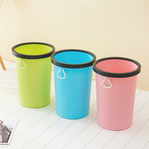 creative guest gland hall kitchen plastic trash can household office trash can round toilet trash can wholesale