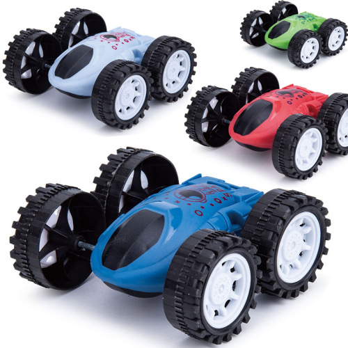 Cross-Border E-Commerce Amazon AliExpress Toy Boy Stunt Double-Sided Dumptruck Toy Car Leisure Toy Stall