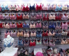 Shop selling lady undergarments at Huizhou shopping district, Huizhou,  Guangdong, China Stock Photo - Alamy