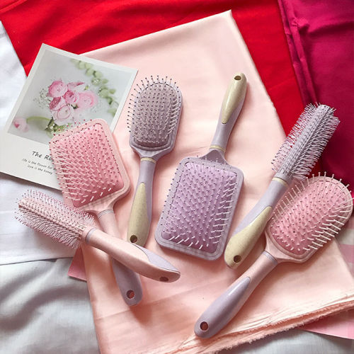 airbag massage comb air cushion comb hair curling comb anti-static hairdressing comb plastic big tooth comb wheat straw hair comb