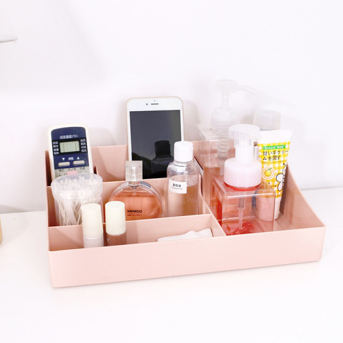 plastic creative jewelry storage box finishing box household desk cosmetics storage box small items storage box