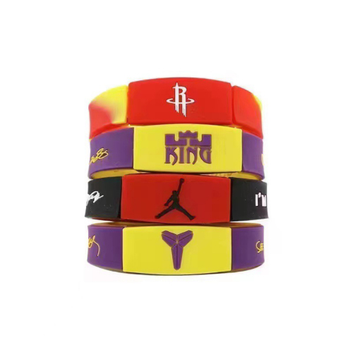 NBA Basketball Sports Silicone Bracelet Men‘s Science Ratio Limited Edition Star James Owen Curry Student Wristband
