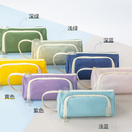 manufacturer direct sales domestic and foreign trade zinc mine student pencil case pencil case stationery storage bag