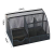 Thickened Reinforced Desktop Pen Container Storage Box Drawer Type Multifunctional  Metal Grid Seven Cells Pen Holder 